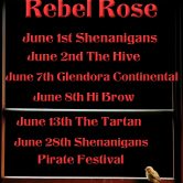 Rebel Rose @ Shenanigans Irish Pub & Grille